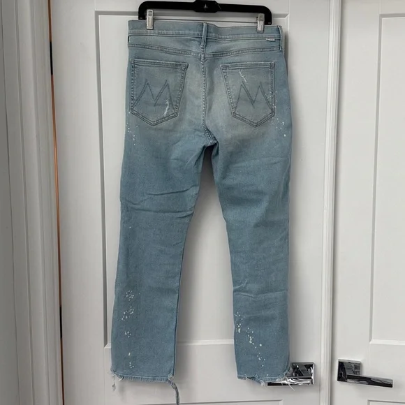 Mother The Dutchie Ankle jeans in nice shot color - Sz 31 - Picture 7 of 11